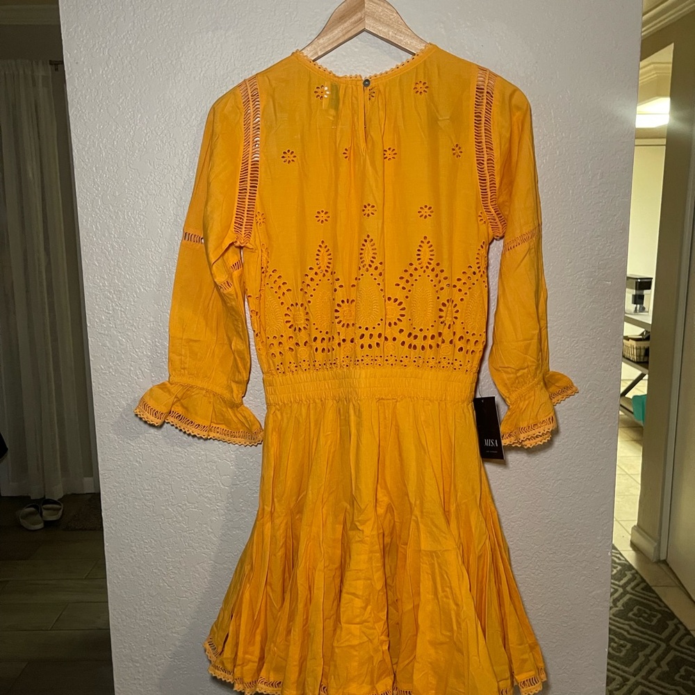MISA | NWT! Sunny eyelet mini dress size: XS - Picture 6 of 7